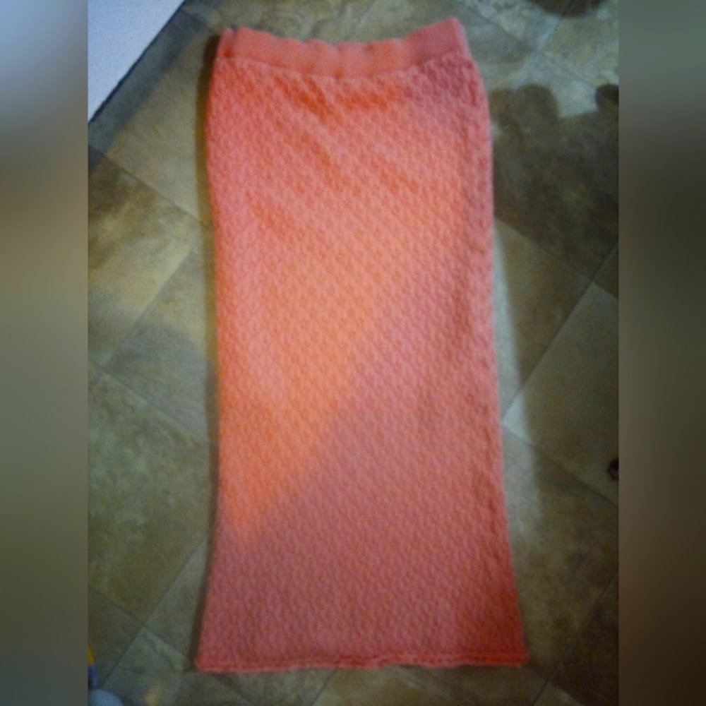 Elegant Coral Skirt